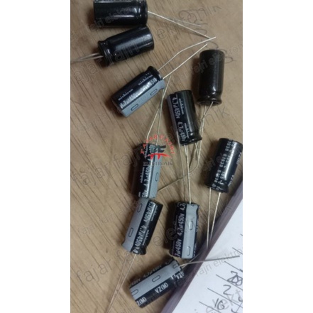 Capacitor elco 4,7uf 450v Kapasitor elko 4,7 uf 450 volt 450/4,7