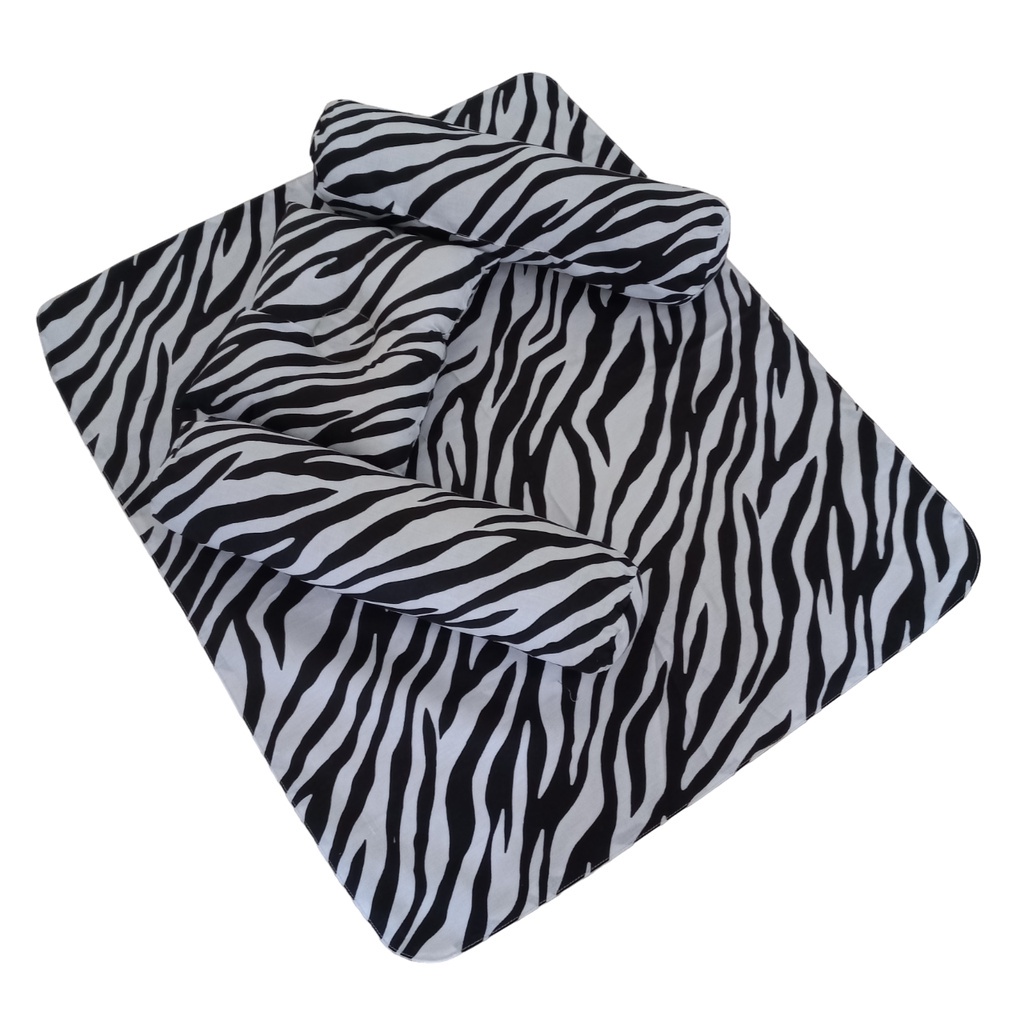 Perlak bayi Waterproof Alas Ompol Termurah Jumbo 70 x 60 cm Free 1 Bantal Peyang + 2 Bantal Guling Empuk