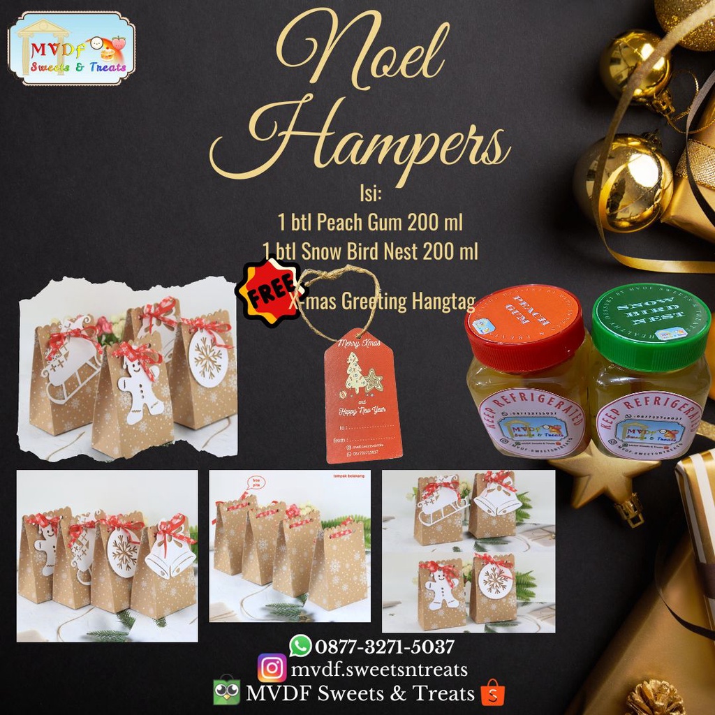 

Noel Christmas Hampers - Parcel Natal Jakarta Murah - Dessert Sehat