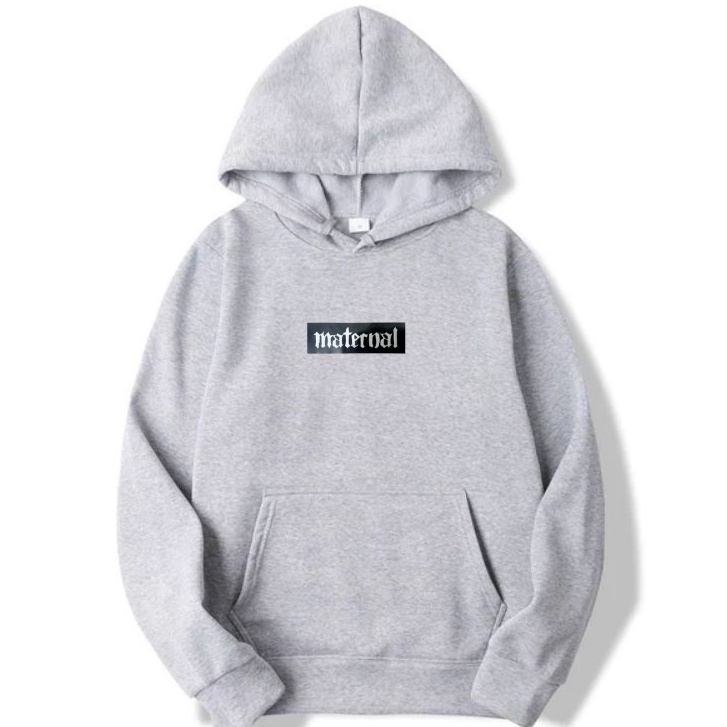 Maternal Sweater Hoodie Abu Muda Jumper Fullover Unisex Katun Plecce Premium Good Quality | Sweater 