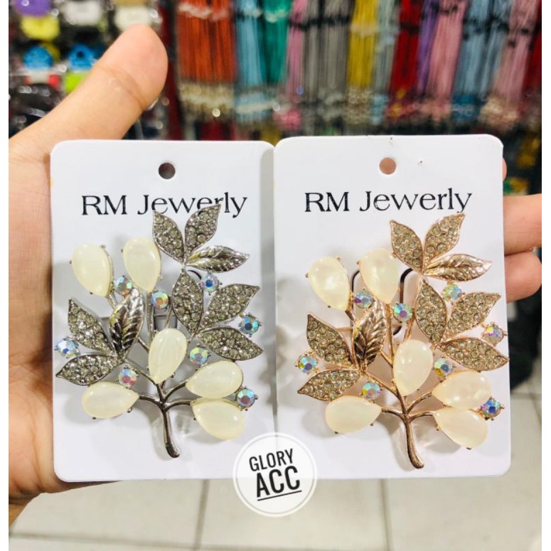 Bros premiun motif bunga