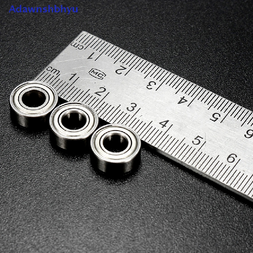 Adhyu 10Pc 686ZZ 6x13x5mm Miniatur Ball Bearing 6 * 13 * 5mm Metal Terlindung Mini Bearing ID