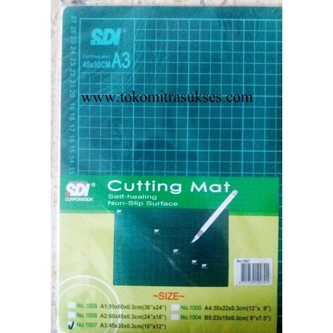 

Terlaris Cutting Mat SDI A3 Termurah