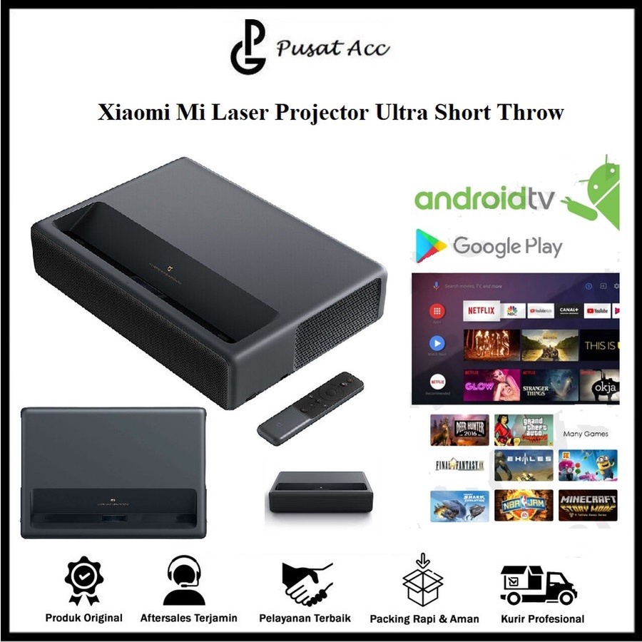 Xiaomi Mi Laser 1S Projector Ultra Short Throw 4K 150inc China Version - 4K