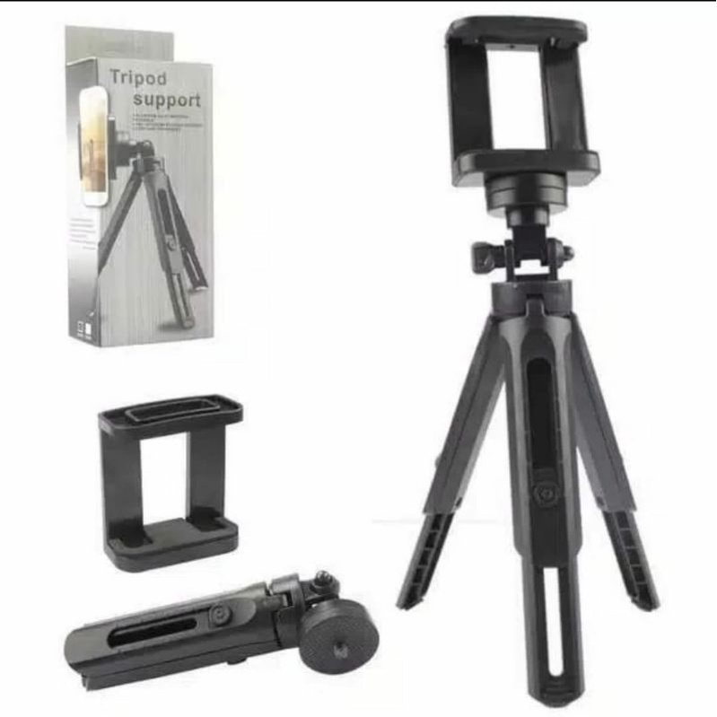 [COD] TRIPOD MINI SUPPORT PLUS HOLDER U FOR SMARTPHONE / MINI TRIPOD BISA UNTUK HP &amp; KAMERA