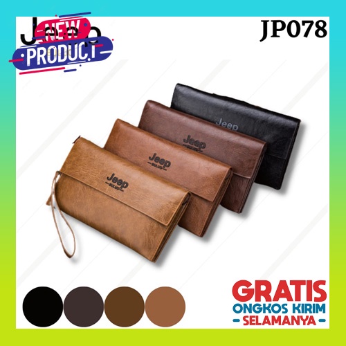 Clutch Handbag Pria Premium Waterproof Tas Tangan Besar Trendy Coach Unisex Branded Casual Dompet Mu