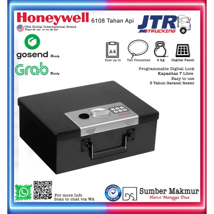 Brankas Brankas Honeywell 6108 Tahan Api