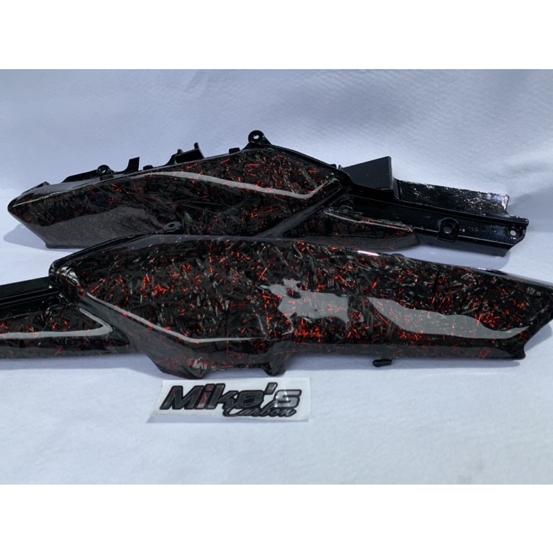 body belakang adv 150 adv160 carbon forged karbon kevlar bebas request motif