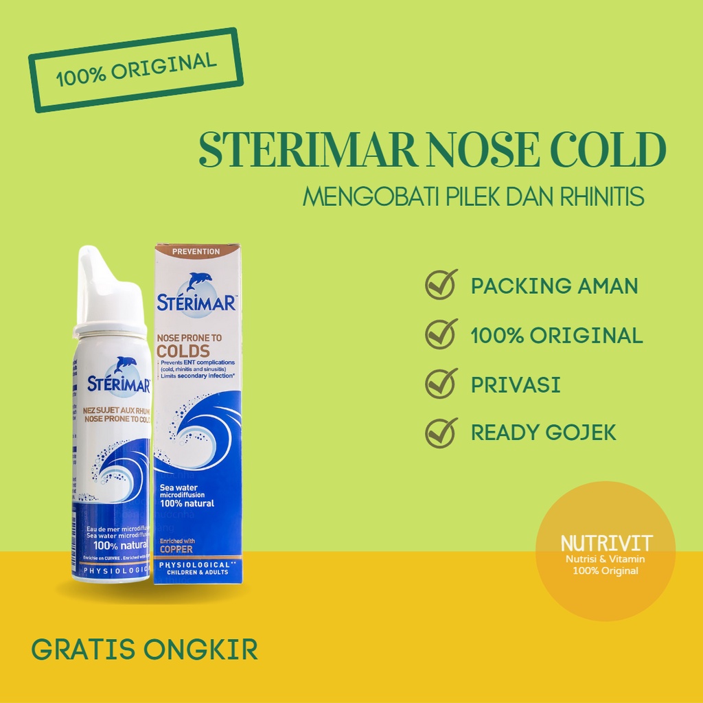 STERIMAR NOSE PRONE TO COLD 50 ML