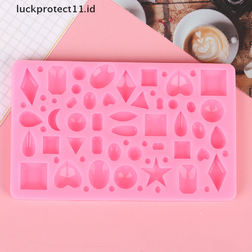 /Fashion Hot// Fashion// 1Pc Cetakan Cabochon Silikon Untuk Membuat Perhiasan Liontin Resin Casg Mould Craft.