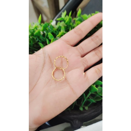 Anting Ring Emas Malaysia