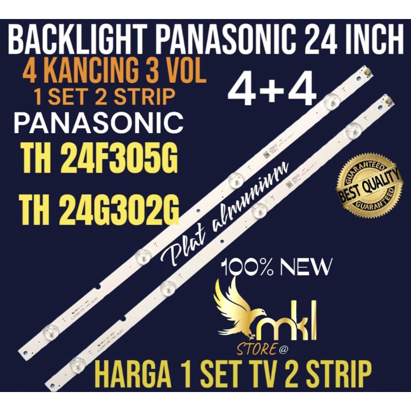 BACKLIGHT TV LED PANASONIC 24 INCH 24F305G-24G302G BACKLIGHT TV 24 INCH