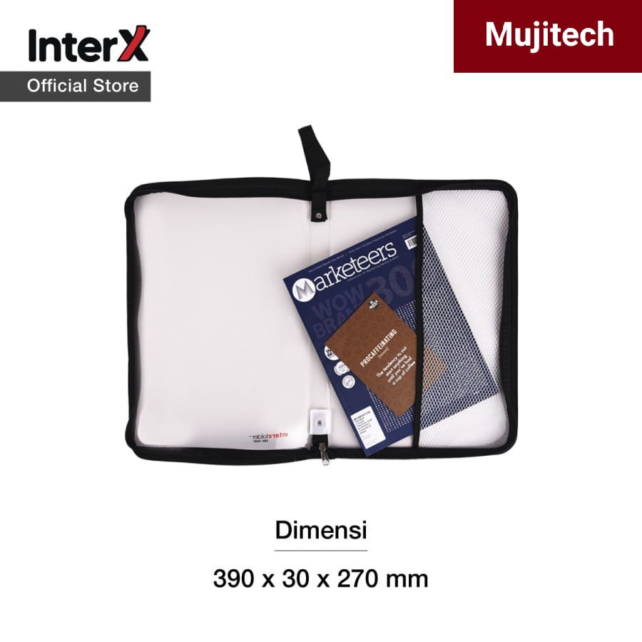 ZIPPER BAG FOLIO FC / TAS DOKUMEN RESLETING