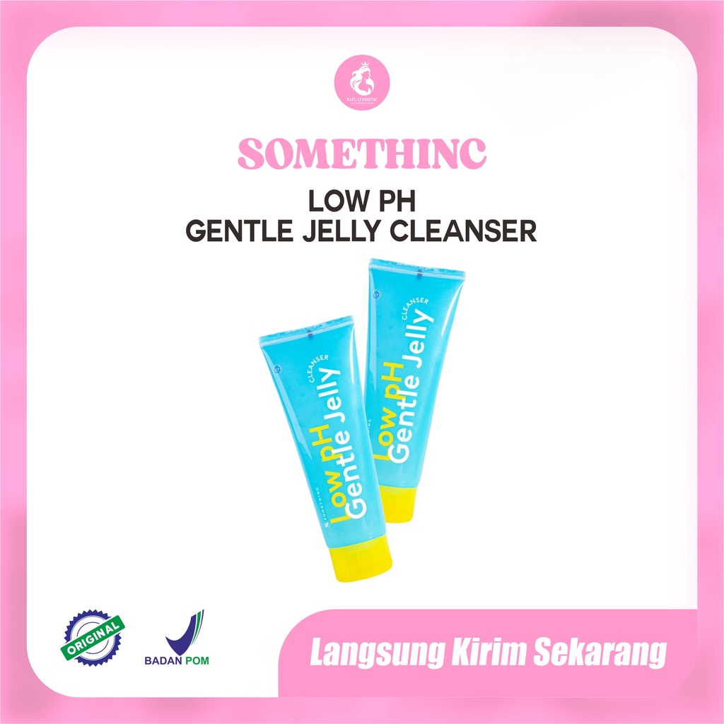Somethinc Low pH Gentle Jelly Cleanser|BPOM|100ml