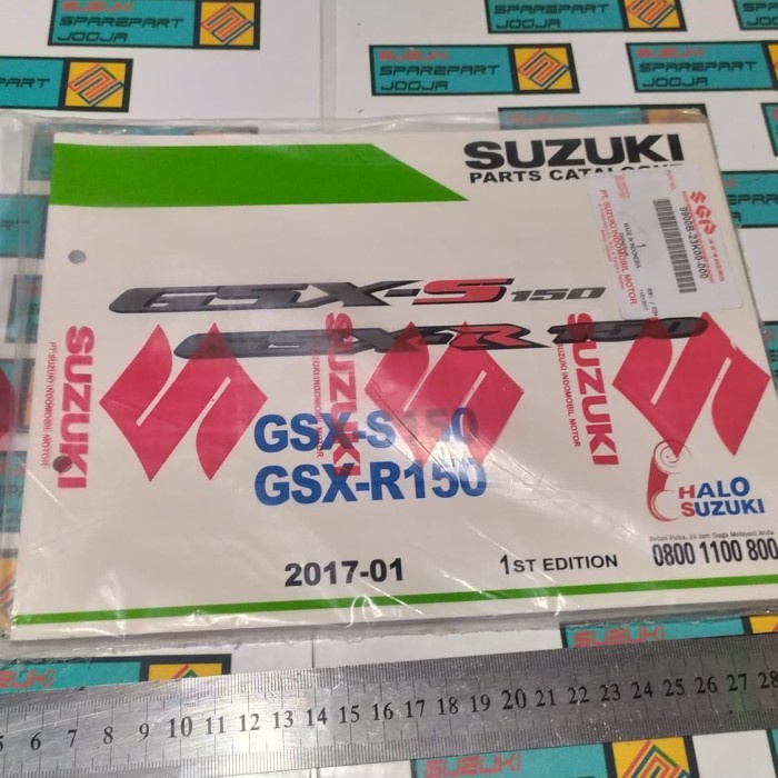 Suzuki Parts 9900B-23K00-000 Buku katalog part / Part Catalogue Original GSX R 150 Dan GSX S 150