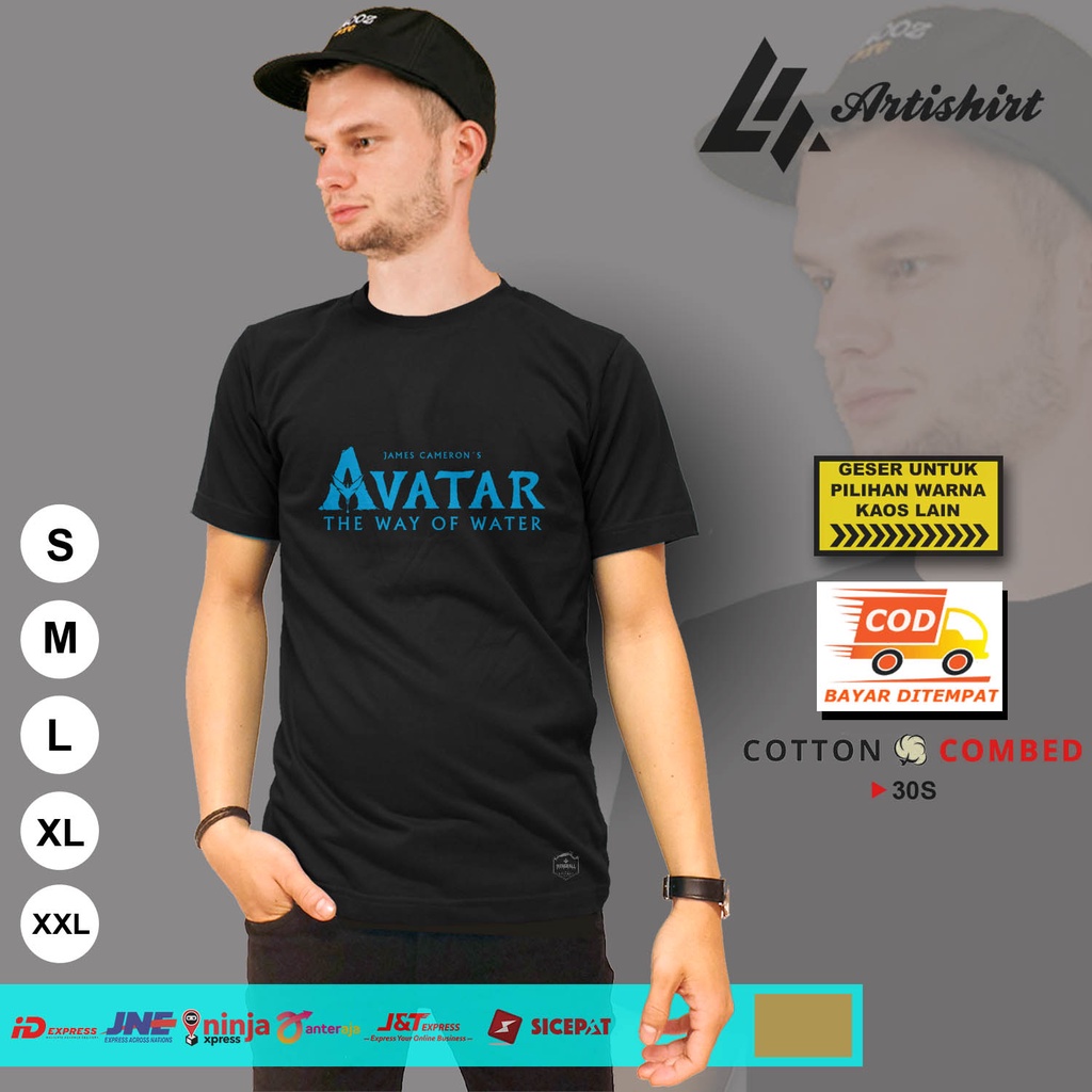 KAOS AVATAR THE WAY OF WATER KAOS FILM AVATAR KAOS BAJU DISTRO ARTISHIRT