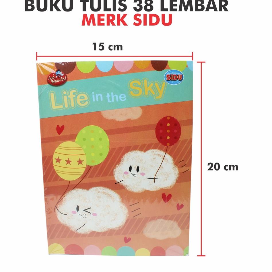 

Langsung Pesan Buku tulis sidu 38 lembar / Buku Tulis 1 Pack isi 10 Merk Sidu dan You 38 Lembar