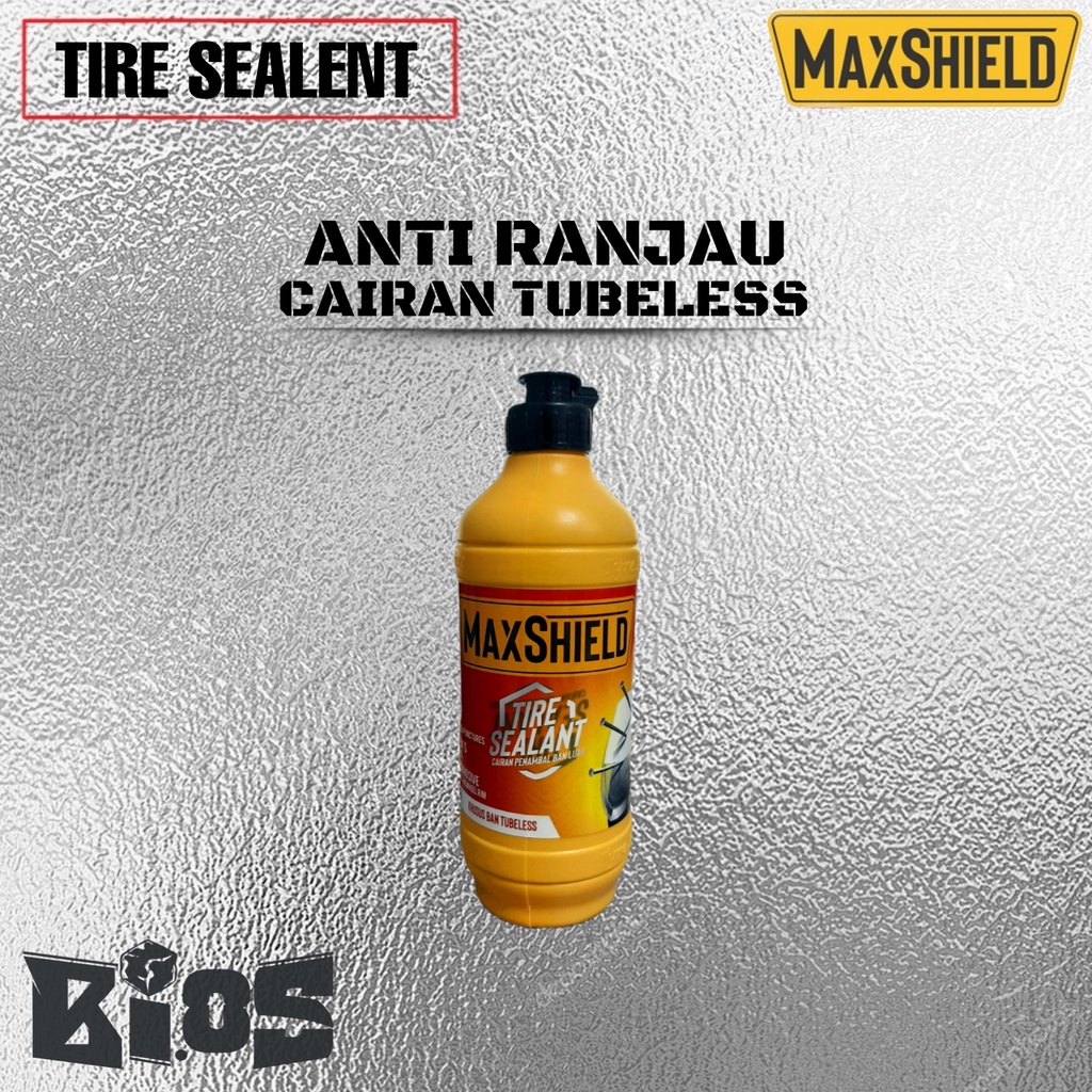 CAIRAN TUBELESS MOTOR 350ML MAXSHIELD &amp; IML CAIRAN ANTI BOCOR ANTI RANJAU