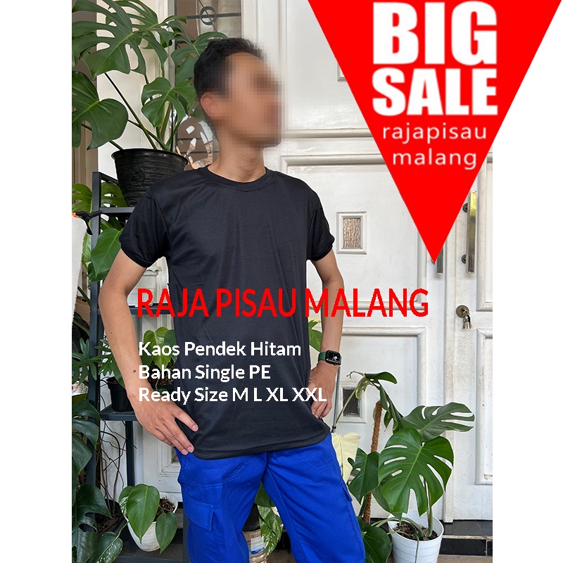 KAOS PENDEK POLOS HITAM PUTIH DAN HIJAU ARMY KAOS DALAMAN