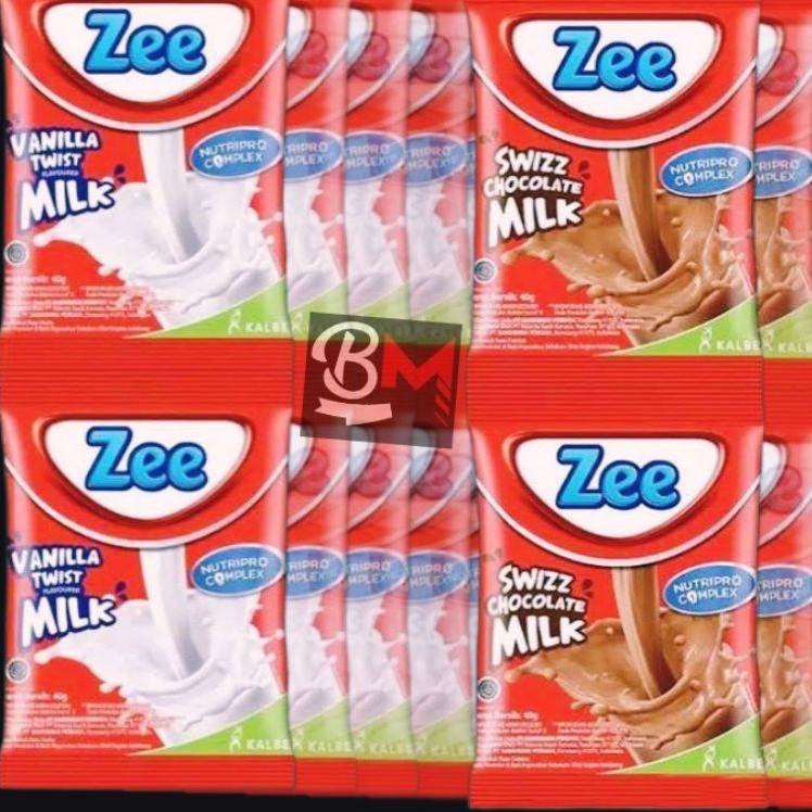 

ORIGINAL% Susu Zee sachet renceng / SUSU ZEE MURAH (10*39gr)