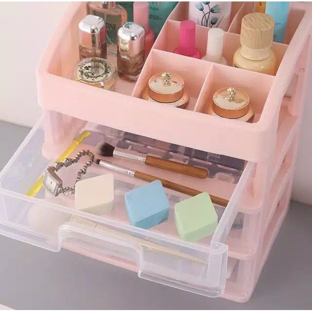 JAVASHOP Rak Kosmetik Serbaguna Laci Make Up Storage Organizer