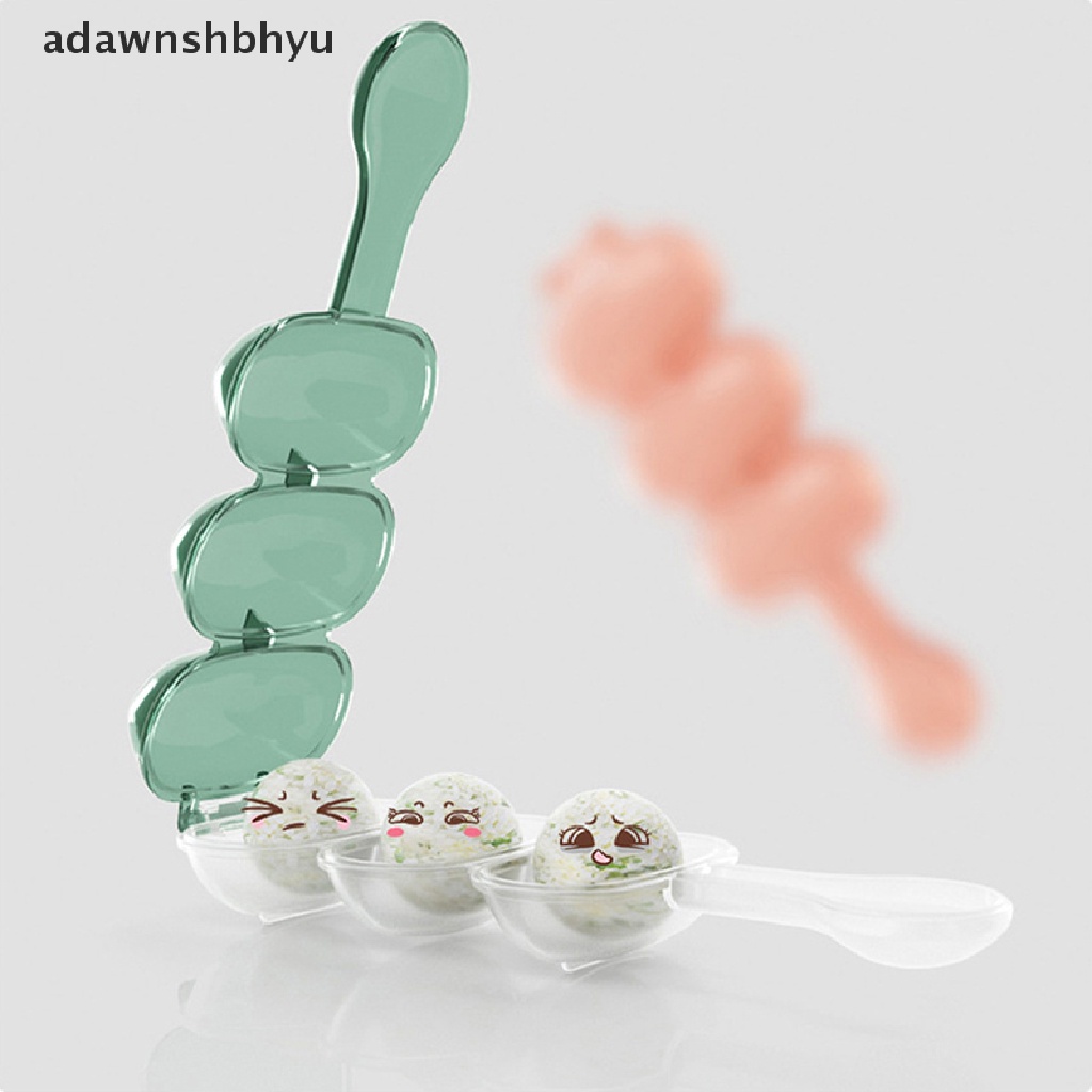 Adawnshbhyu Cetakan Bola Nasi Kreativitas Kreativitas Sushi Mold Maker DIY Alat Membuat Sushi Dapur ID