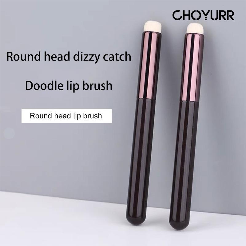 【COD】1 Pcs Multifungsi Concealer Brush Lipstik Smudge Brush Korea Wanita Soft Wol Batang Pendek Untuk Lipstik / Concealer Import-CH