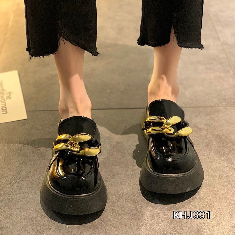 SANDALS SLOP WEDGES BOTTOM SLOP HIKS KOREA KHJ331