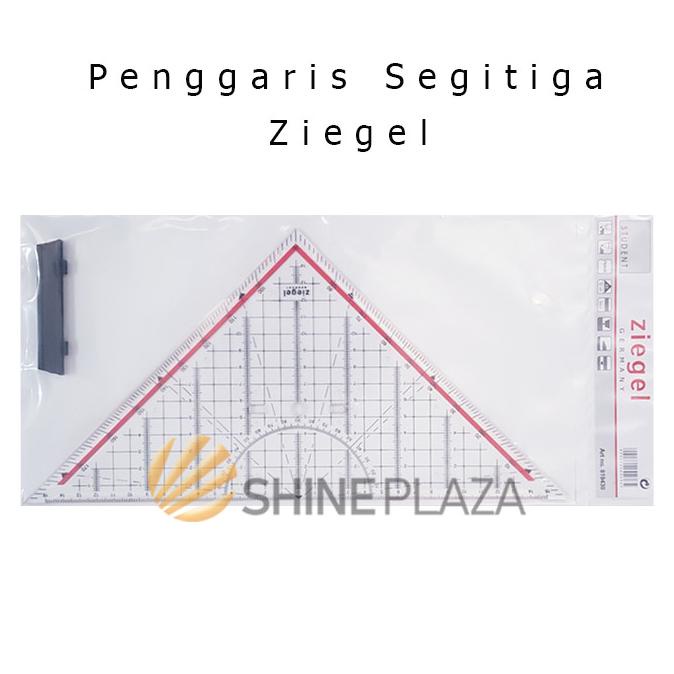 

Penggaris Segitiga Pegangan Ziegel 32cm