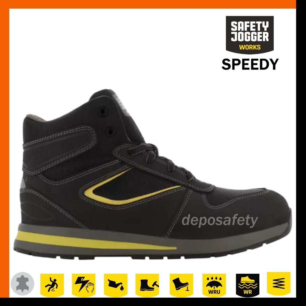 Sepatu Safety Jogger Speady S3 Original 100% - Safety Work Shoes Jogger Speady