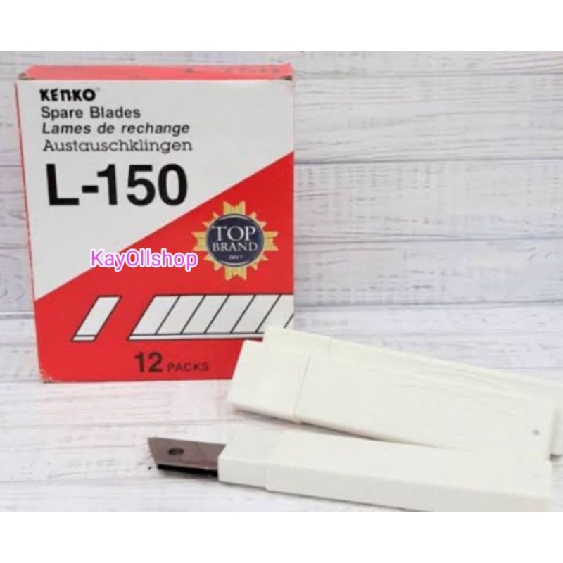 

Isi Cutter Kenko L-150 Refill Isi Pisau Kater L 150 Besar 1 Cube