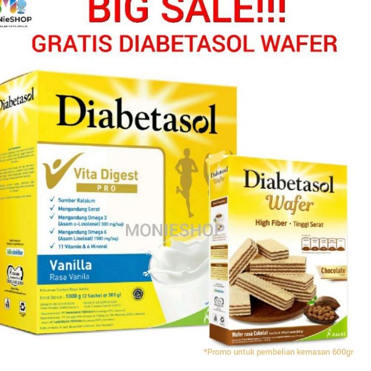 

➤ Laris DIABETASOL Susu Diabetasol 1Kg / 630gr / Diabetasol 1000 gr 36