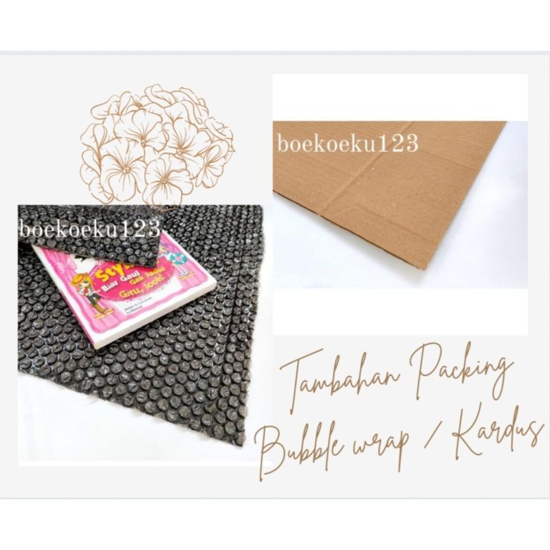 

TAMBAHAN PACKING BUBBLE WRAP/ KARDUS