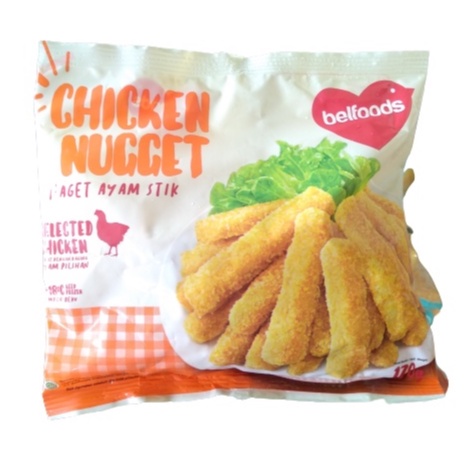 

Belfoods Chicken Nugget Stick 170 gr Belfoods Naget Ayam Stik