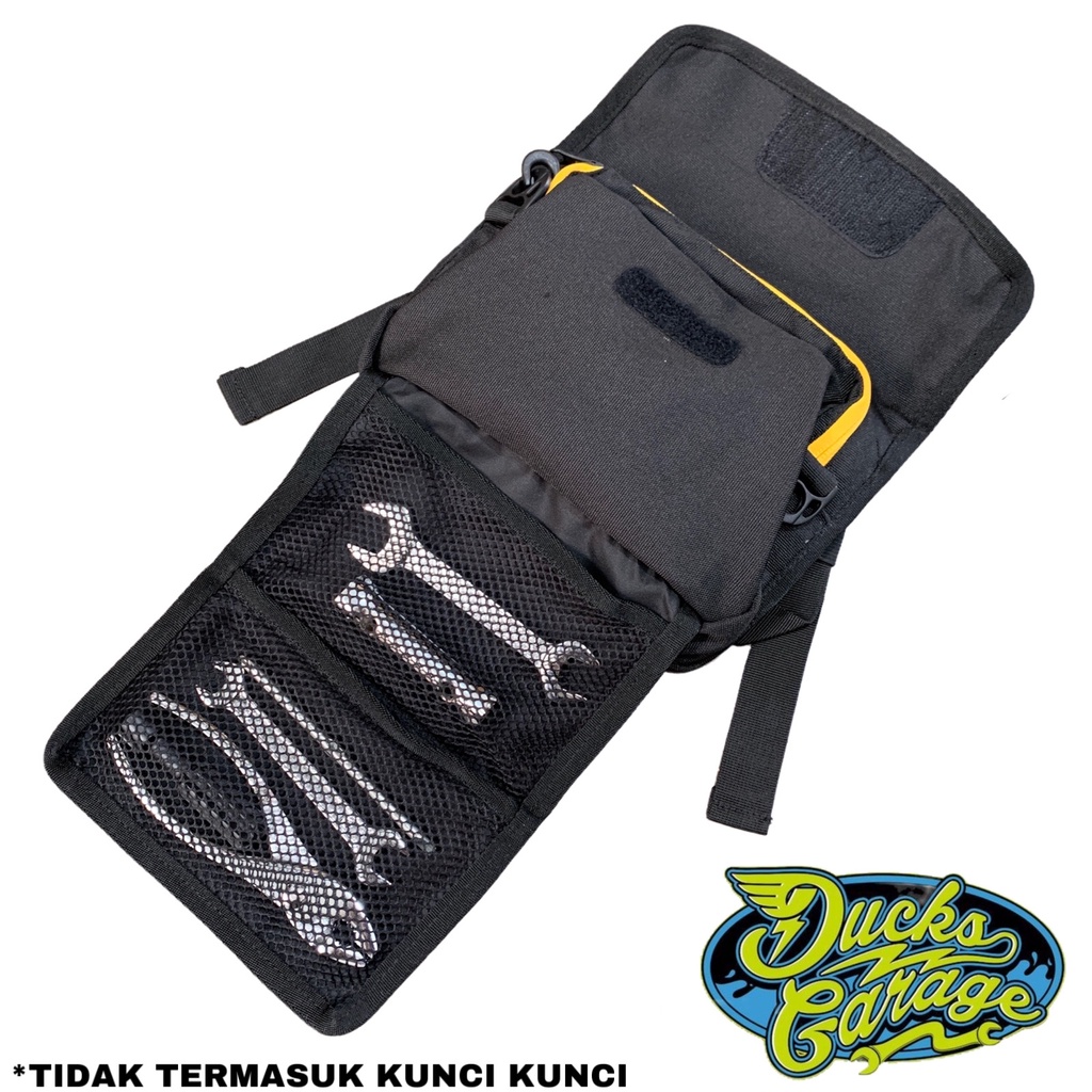Pouch Handlebar Tas Stang Multifungsi Made By Ducks Garage