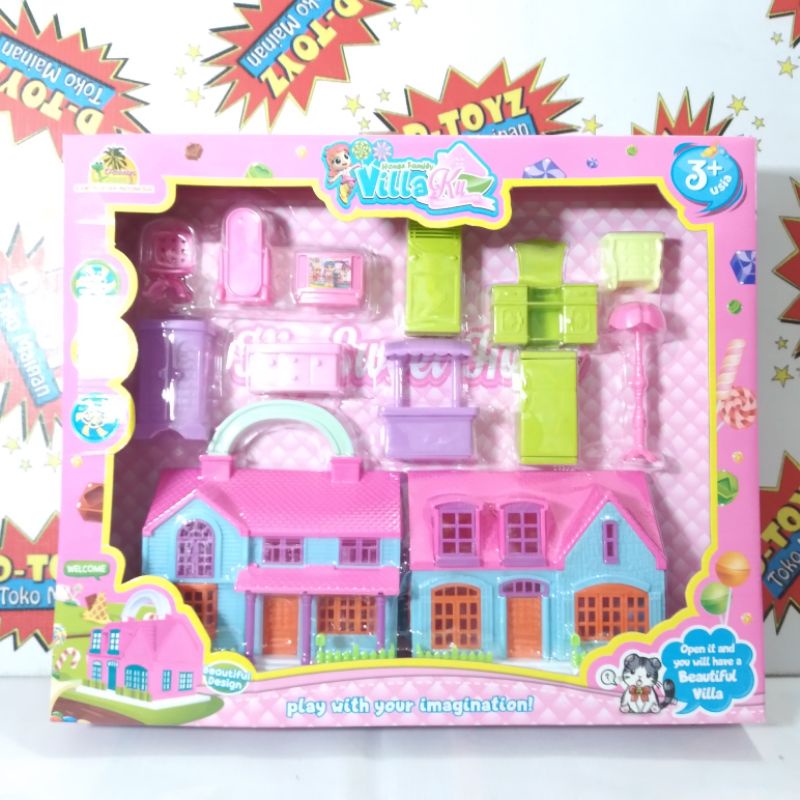Jual mainan rumah rumahan villa | Shopee Indonesia