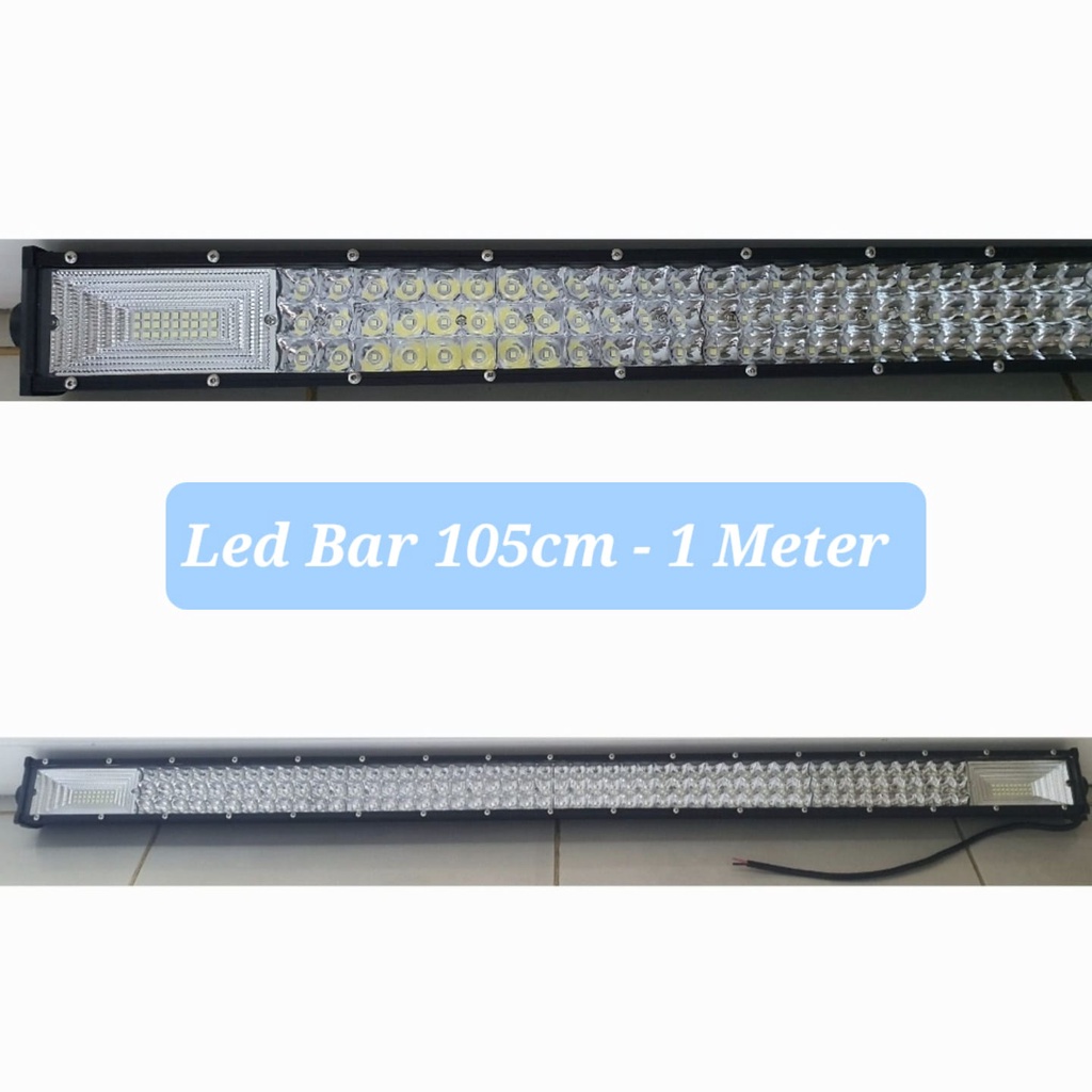 Lampu Tembak Sorot LED Bar 1 Warna Flash Mobil 105cm LEDBar 105 cm Jeep Off Road Spotlight Floodlight