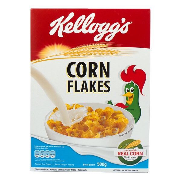 

Kellogg's Jagung Temping Kemasan Jumbo 500 g