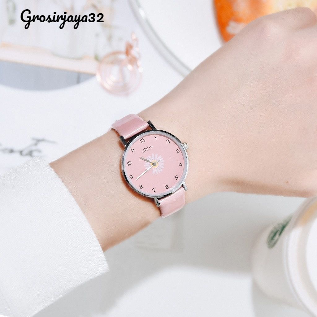 Jam tangan wanita Hilda Analog Kalep sintesis Jam tangan casual fashion Korea