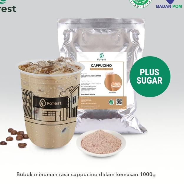 

Dijual Murah➚ 0PETR Bubuk Minuman CAPPUCCINO Powder 1000g PLUS GULA - Forest Bubble Drink ➚Bestseller