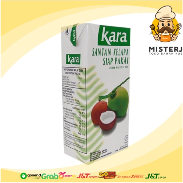 

Santan Kara 1ctn READY | 1 Liter x 12 Pcs | 1 Karton | 1 Dus | SANTAN KARA 1 Karton
