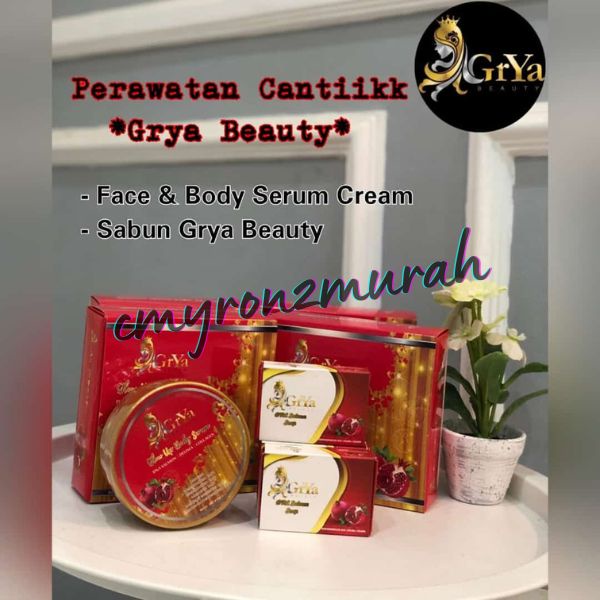 ✴KECANTIKAN✴ ecer 10g glow up body and serum dna salmon grya beauty 100% original / Grya Beauty DNA 