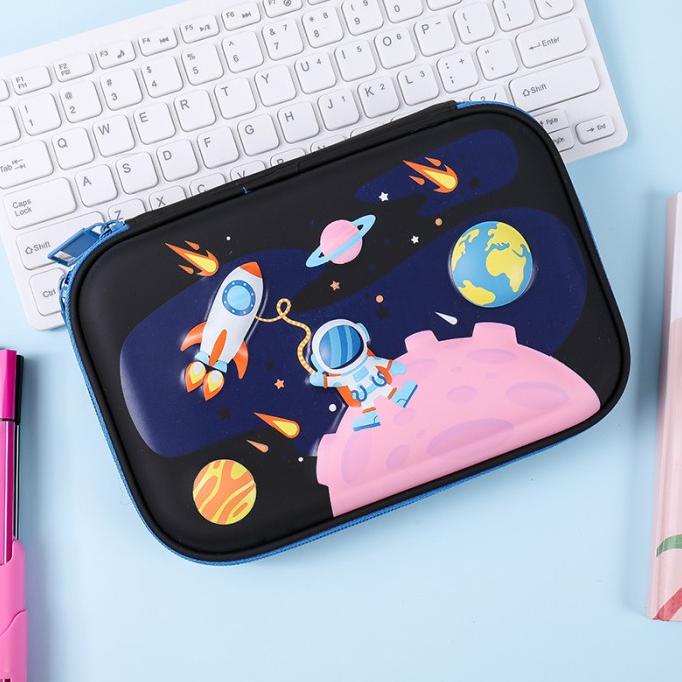

Tempat pensil astronot kotak Pensil 3D timbur pencil Case Kado Anak