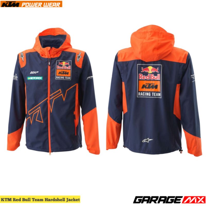 JAKET KTM REDBULL TEAM HARDSHEEL ORIGINAL POWERWEAR