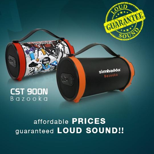 Viral Speaker Bluetooth Simbadda CST 900N - Power Sound Bazooka