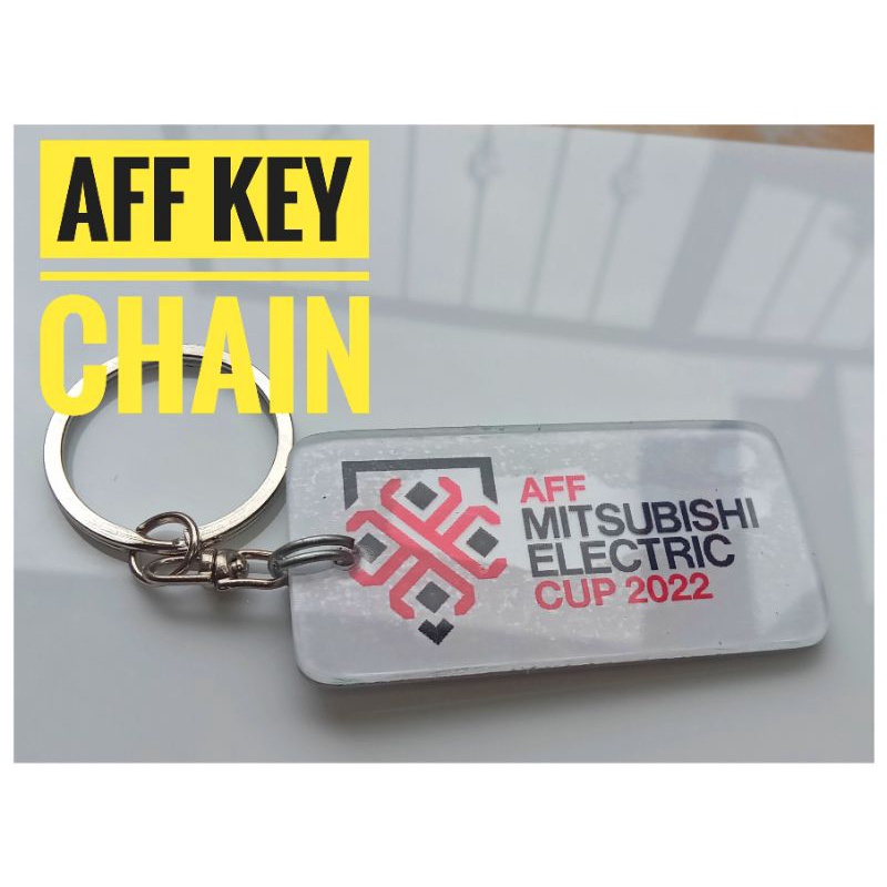 KEY CHAIN GANTUNGAN KUNCI BOLA PIALA AFF MITSUBISHI ELECTRIC 2022