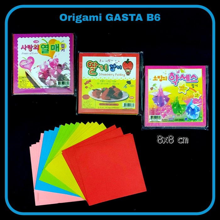 

PRO Origami XX 8x8 / Kertas Lipat / Kertas Origami