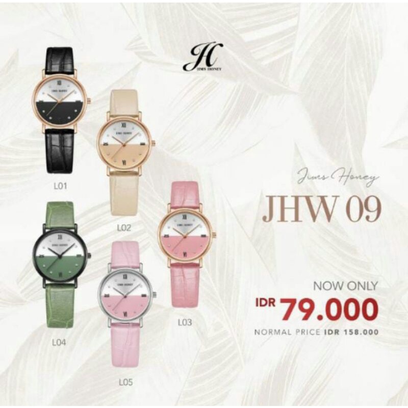 jam tangan jhw 09 jims honey
