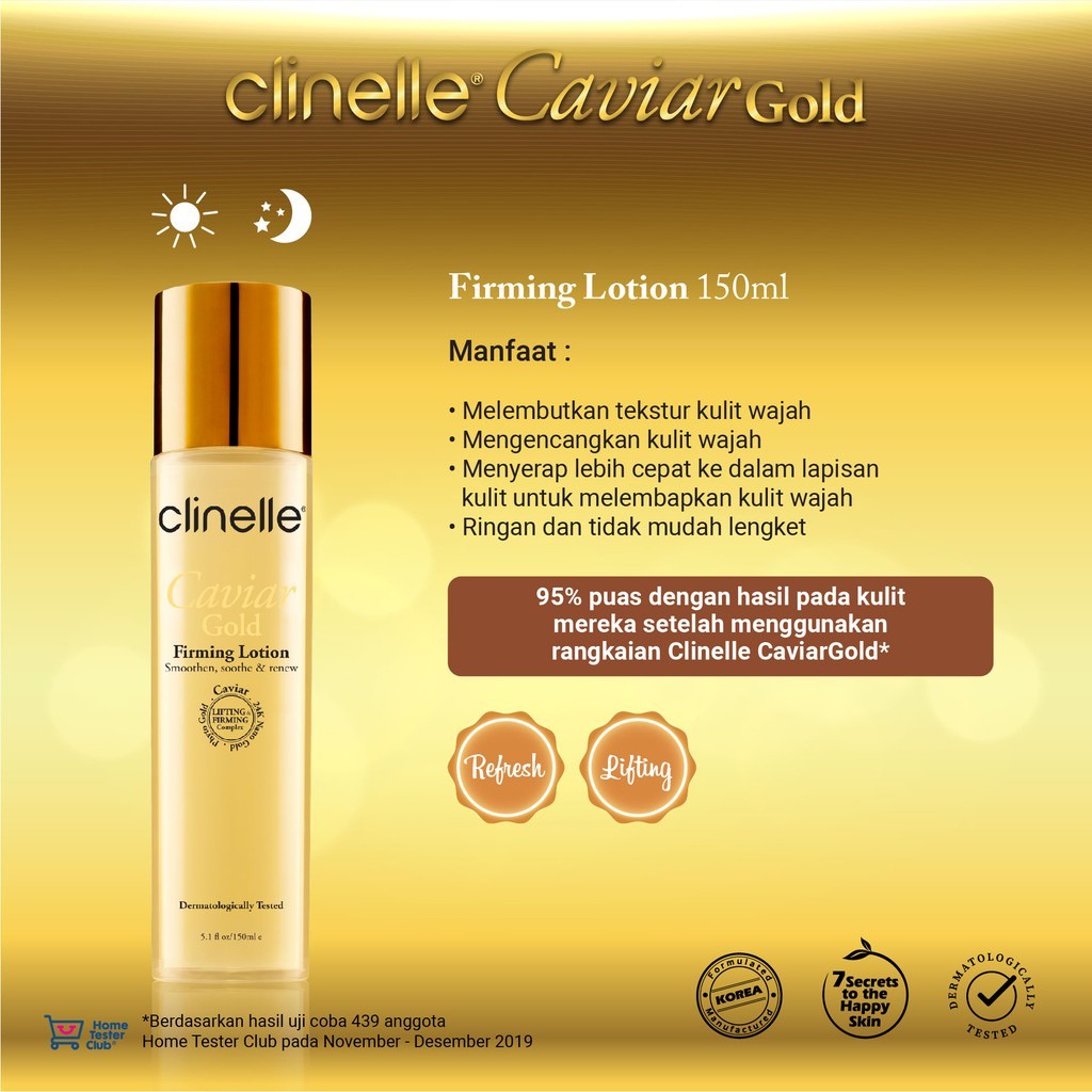 Clinelle Caviar Gold Firming Lotion