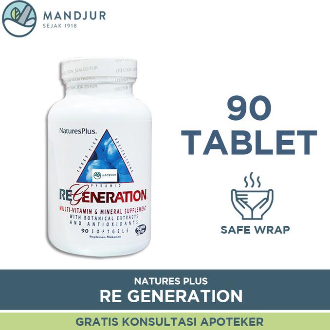 Natures Plus Regeneration Multivitamin Dan Mineral 90 Softgel